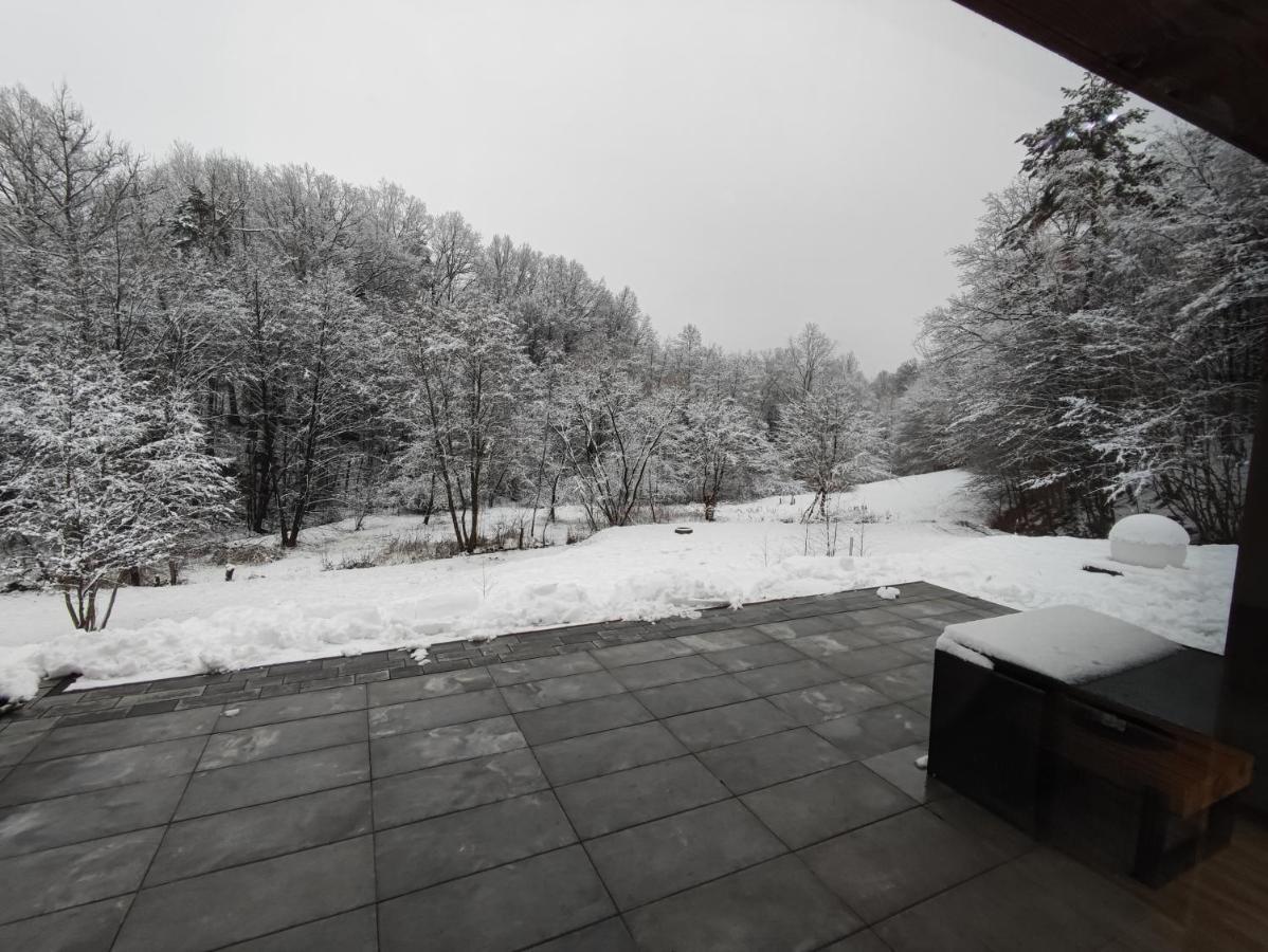 Villa Miedzy Drzewami Biecz Exterior foto